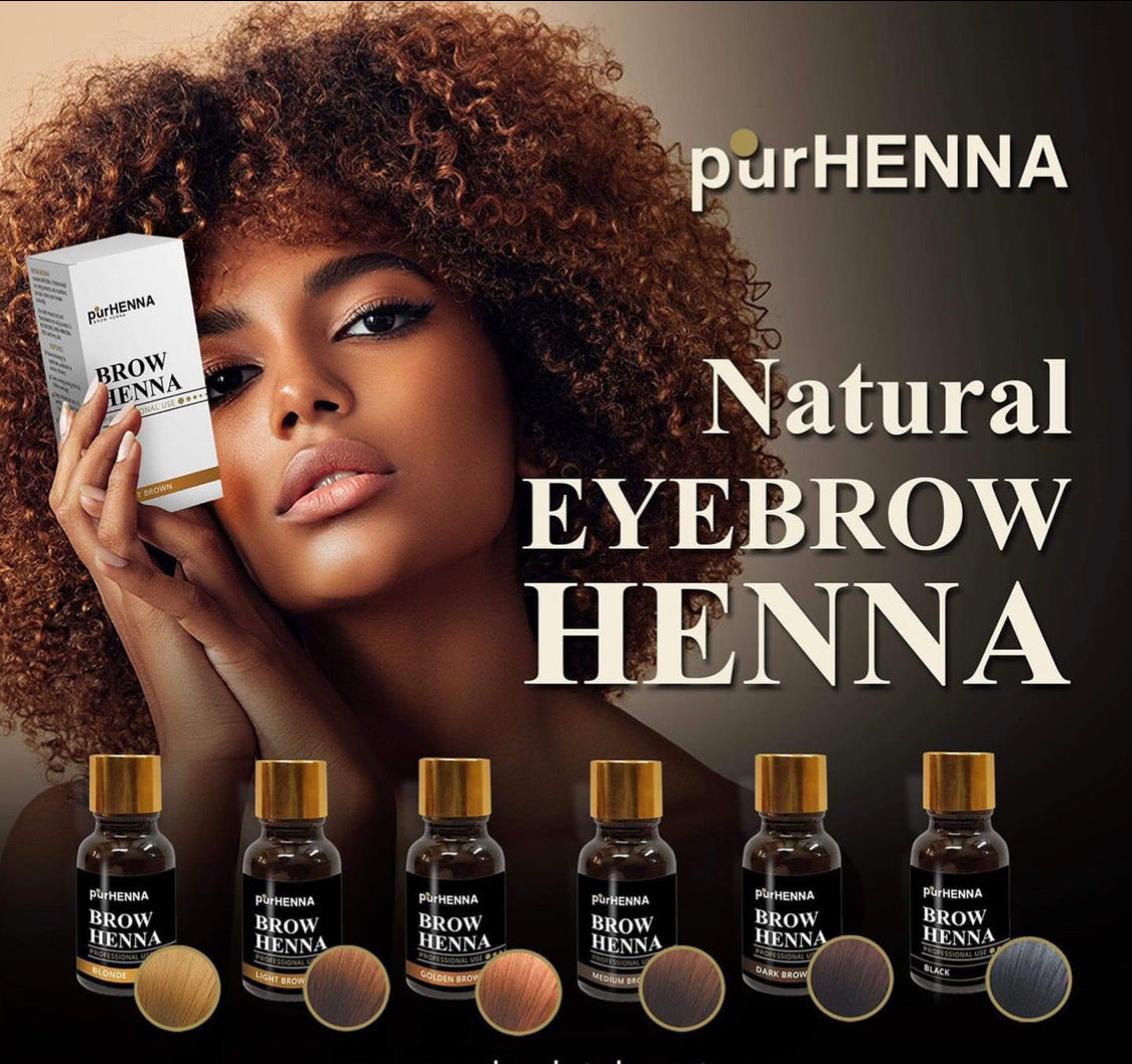 purHENNA®, brow henna