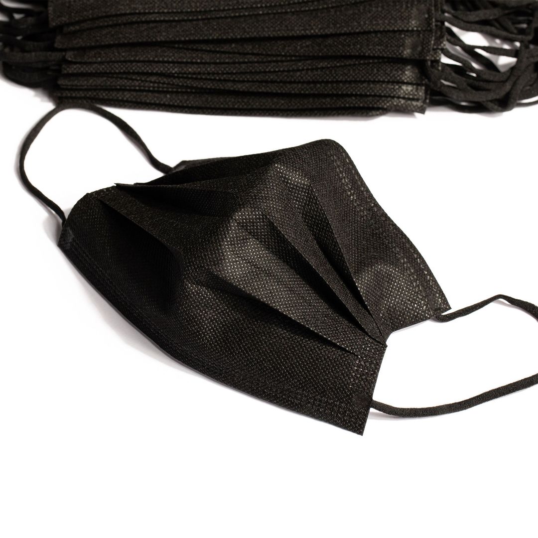 Black Disposable Masks - Lash Kings
