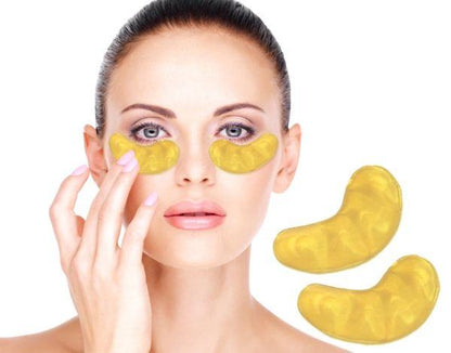Crystal 24K Gold Powder Gel Collagen Eye Mask - Lash Kings