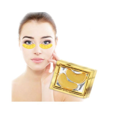 Crystal 24K Gold Powder Gel Collagen Eye Mask - Lash Kings