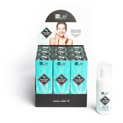 Inlei Delicate Mousse Cleanser - Aloe - Lash Kings