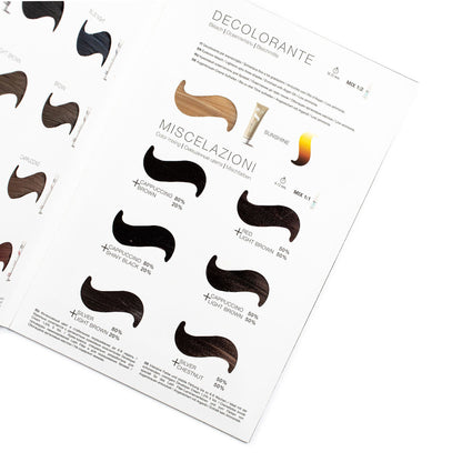 Inlei | Lash & Brow Tint | Color Chart - Lash Kings